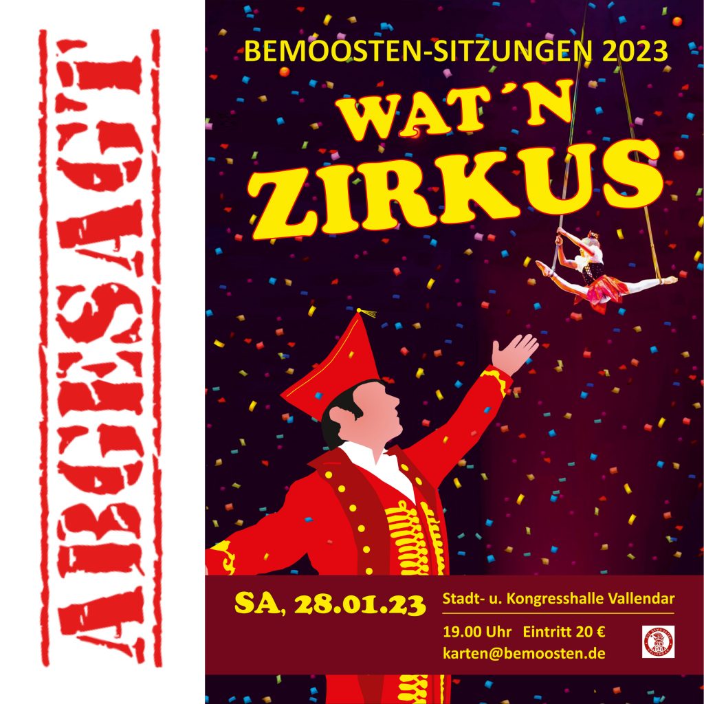 Wat´n Zirkus – Abgesagt! – Stadt- und Kongresshalle Vallendar